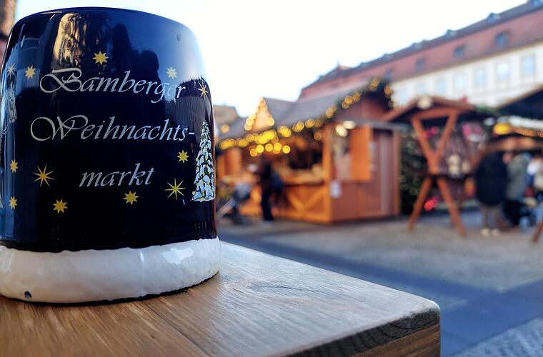 Bamberg: Weihnachtsmarkt 2022 eröffnet - wie viel kostet der Glühwein dieses Jahr?