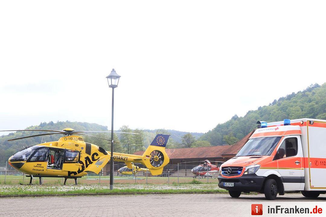 Explosion in Schaeffler-Werk in Eltmann
