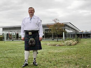 Schotte vom Scheitel bis zur Sohle: David Mathieson. Foto: Nikolas Pelke