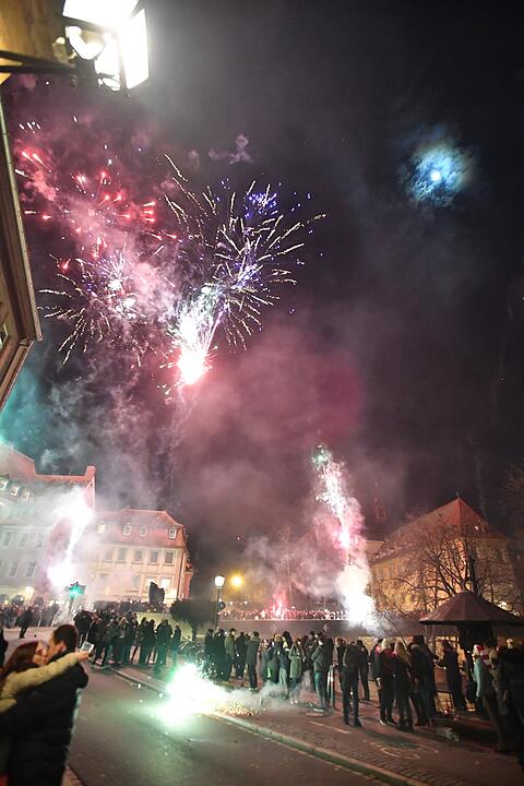 Silvester: Bamberg begrüßt 2018
