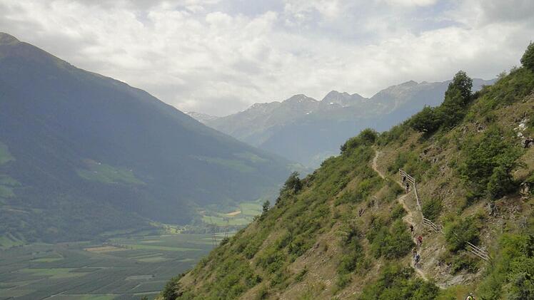 Der Trail am Berg: Abenteuerlich....