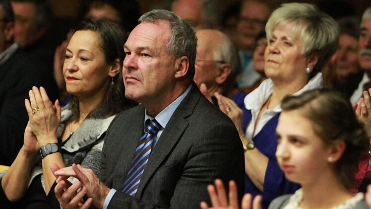 Auch Neustadts Oberbürgermeister Frank Rebhan (SPD) zeigte sich angetan vom Auftritt des Musizierkreises.