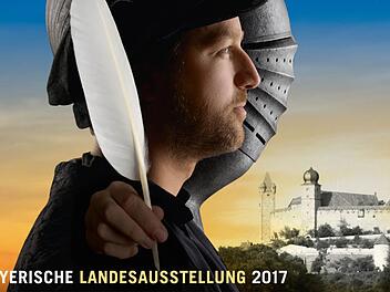 Das Plakat für die große Landesausstellung "Ritter, Bauern, Lutheraner" liegt bereits vor. Doch 2016 bedarf es auf der Veste zunächst intensiver Vorarbeiten.  Foto: Haus der bayerischen Geschichte