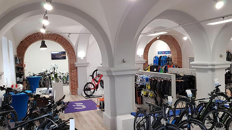 Das neue und moderne E-Bike-Center vom Radsport Haus ist der Anlaufpunkt für elektrische Fahrräder. Gerd Steiner