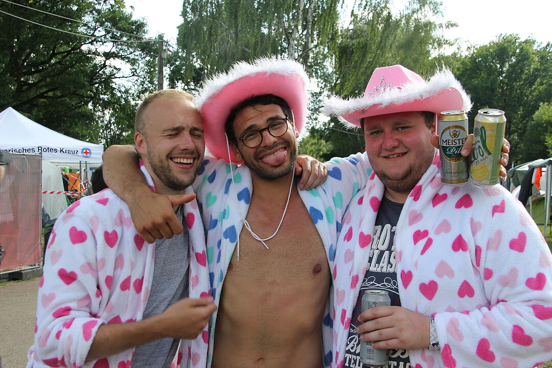 Stimmung! Bei Rock im Park kein Problem!
