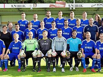 Das Aufgebot des VfL Frohnlach für die Bayernliga-Saison 2013/2014  Fotos: Heinrich Weiß