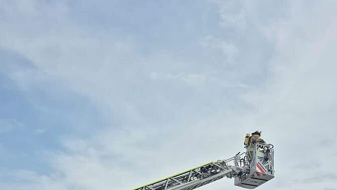 Feuer in Lichtenfelser Einkaufszentrum fordert Verletzte - "akute Gefahr"