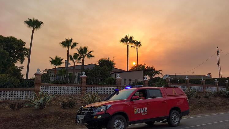 Waldbrand in Spanien