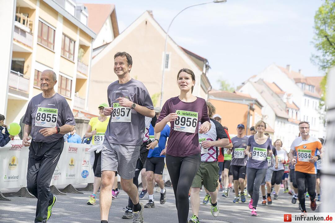 Weltkulturerbelauf 2017 in Bamberg: Der Wieland-Lauf