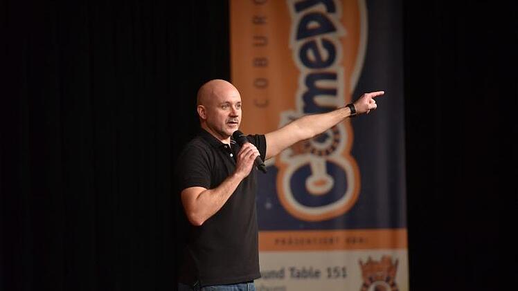 Frank Fischer bei der Comedy-Gala in CoburgJens Gundermann