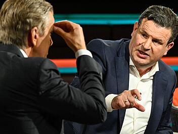 Bei "Markus Lanz" redete sich SPD-Politiker Hubertus Heil um Kopf und Kragen, als es um sein Interesse am SPD-Parteivorsitz ging.