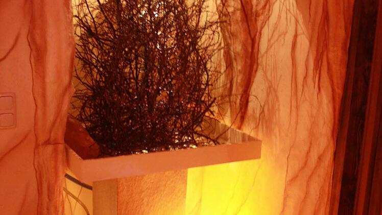 Ein Blick in die Grotte.