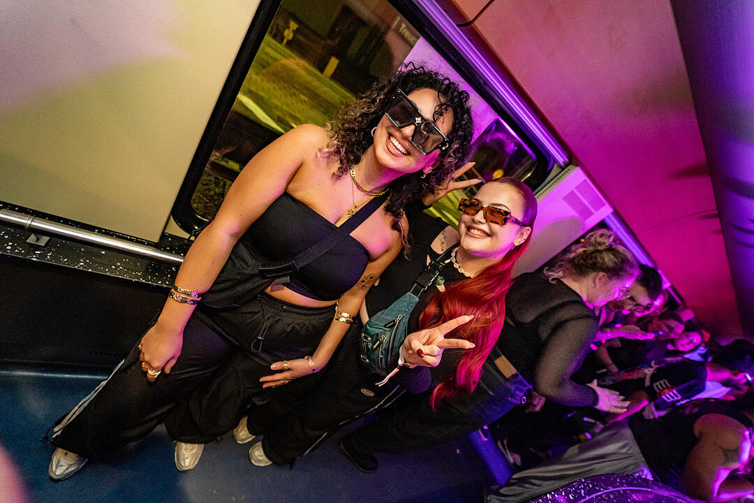 Die beste Party im Zug!