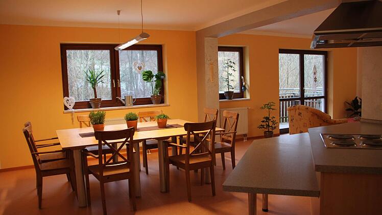 Tagespflege der Awo in Bad Brückenau: Aufenthaltsraum. Foto: Ulrike Müller