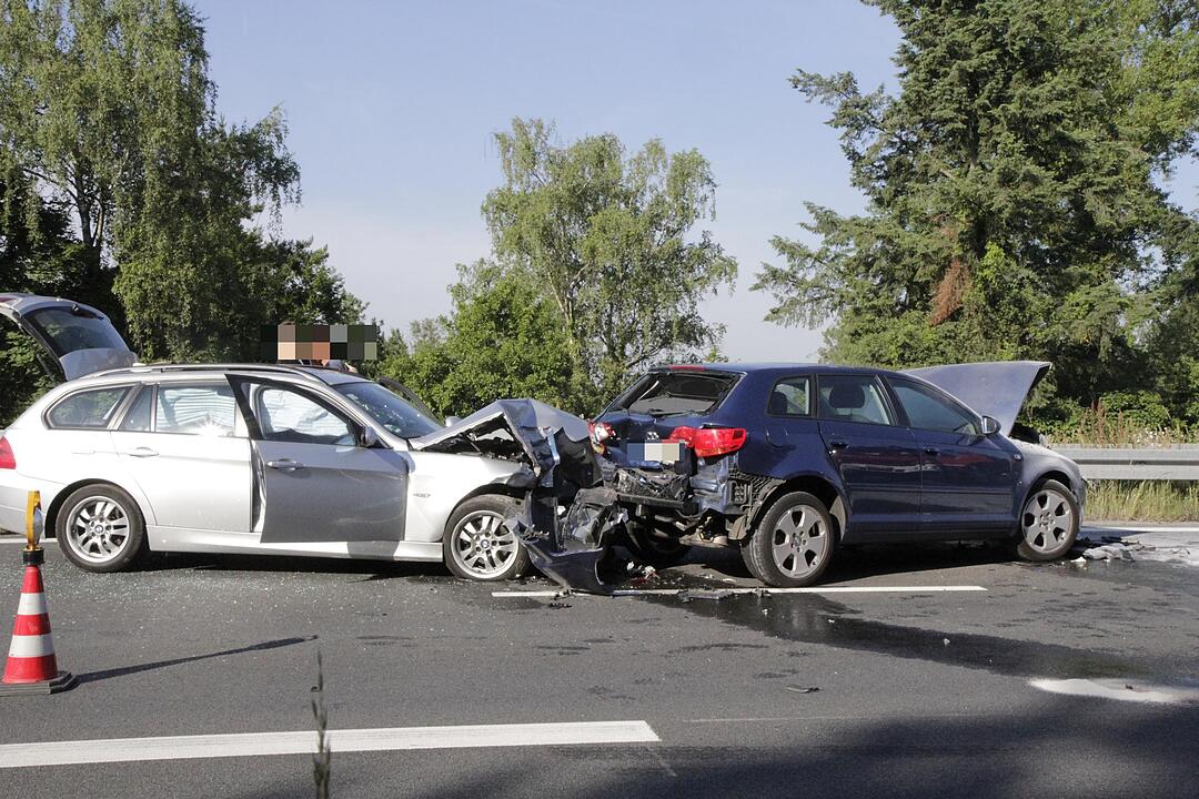 Schwerer Auffahrunfall in Bamberg