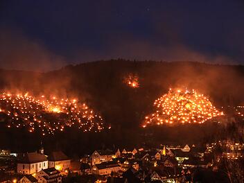 Feuerspektakel in der Fränkischen Schweiz