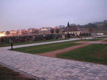 Das neue Areal auf dem Friedhof von KirchehrenbachFoto: Hofbauer