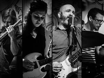 Nico Pflaum, Katharina Fridrich, Sven Schneider, Alexander Zügner sind "magmasphere".  Foto: magmasphere, Sven Schneider