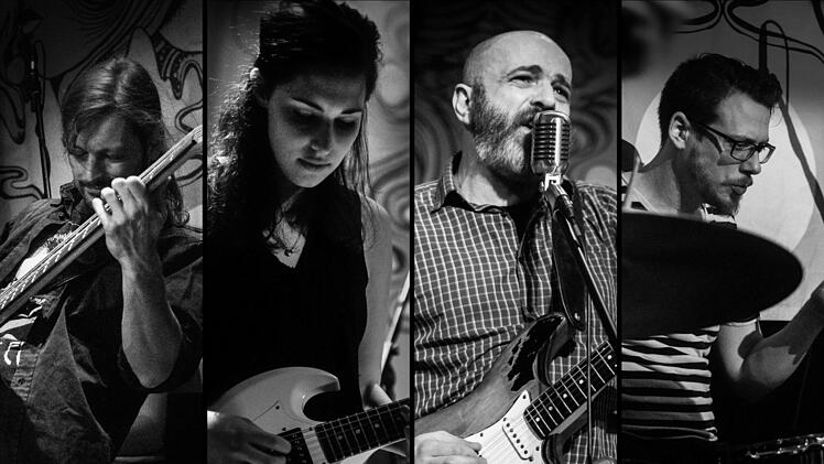 Nico Pflaum, Katharina Fridrich, Sven Schneider, Alexander Zügner sind "magmasphere".  Foto: magmasphere, Sven Schneider