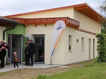 Der neue Krippenanbau in Pinzberg Foto: Franz Galster