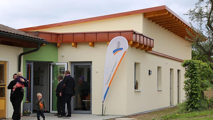 Der neue Krippenanbau in Pinzberg Foto: Franz Galster