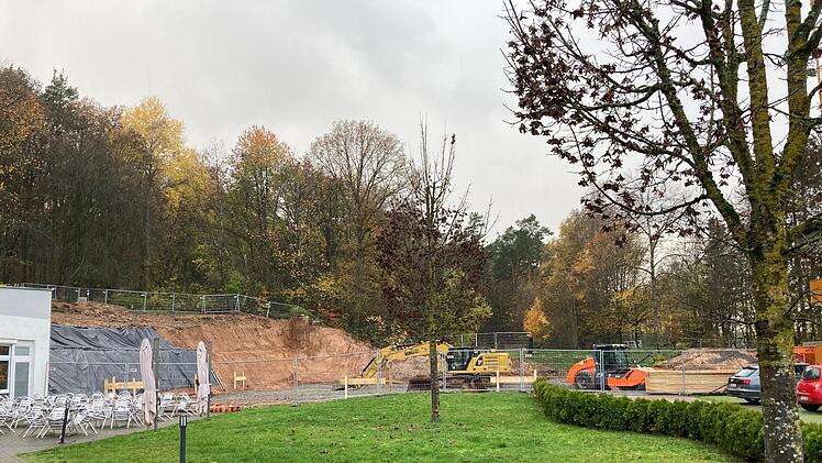 Baustelle am Heiligenhof. Foto: Klaus Werner