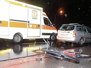 Unfall am Berliner Ring Bamberg am 29.1.2015 Foto: Ferdinand Merzbach