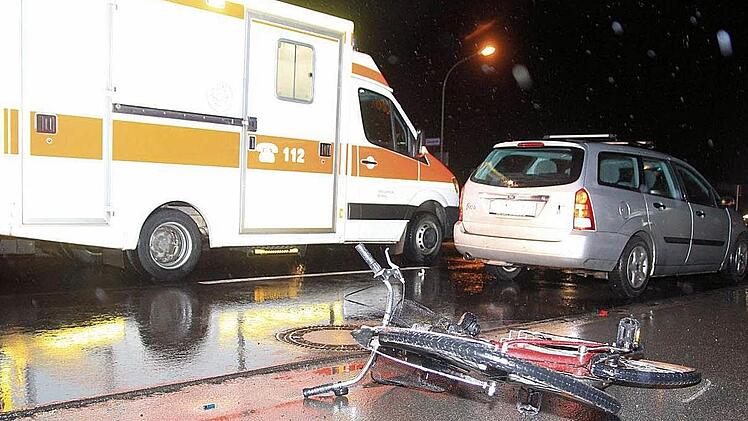 Unfall am Berliner Ring Bamberg am 29.1.2015 Foto: Ferdinand Merzbach