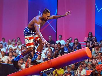Der Athlet Gary Hines aus Bad Neustadt. Foto: MG RTL D / Stefan Gregorowius