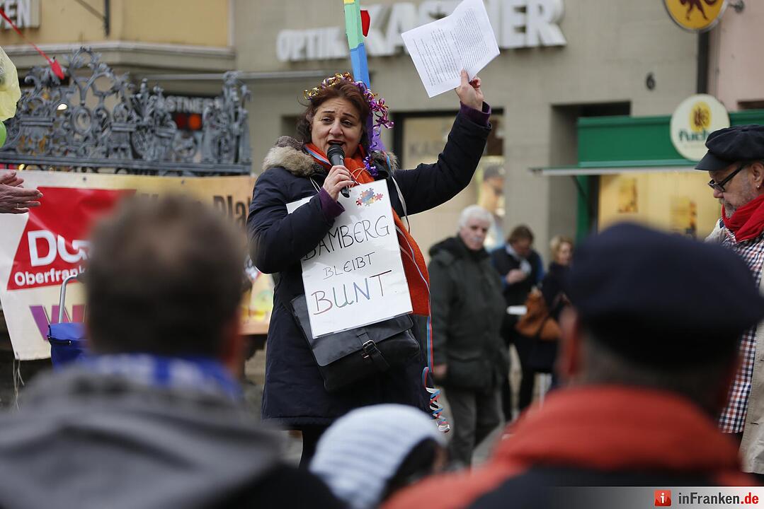 Demonstrationen in Bamberg