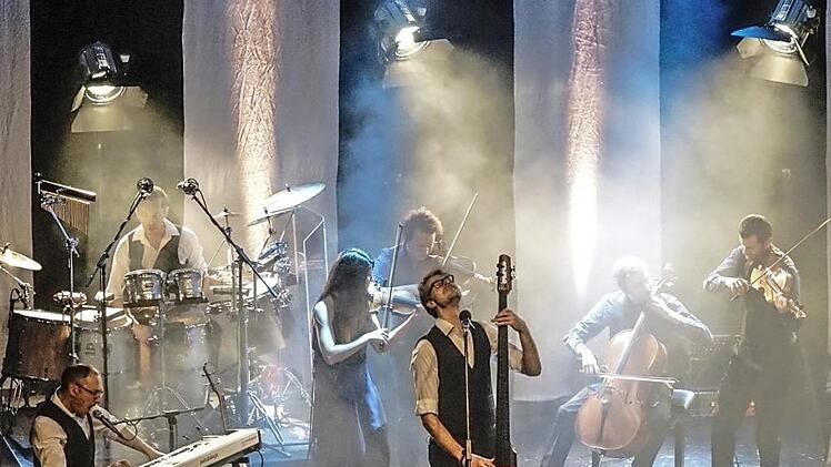 "Huebnotix" und das "Feuerbach-Quartett" spielen im März. Fotos: privat