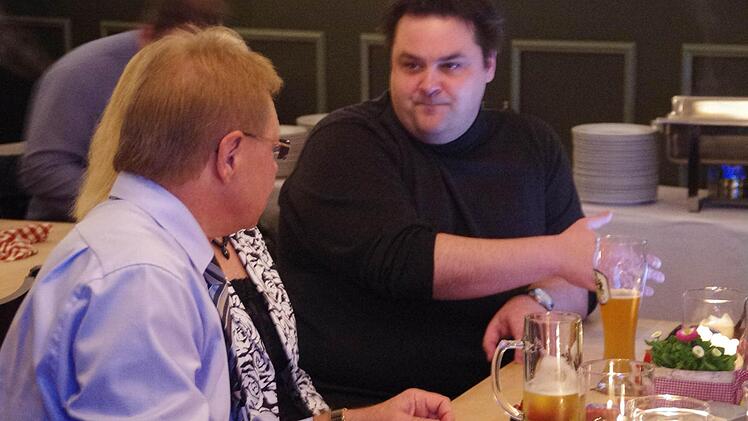 Der Amtsinhaber feierte auf der Festung.