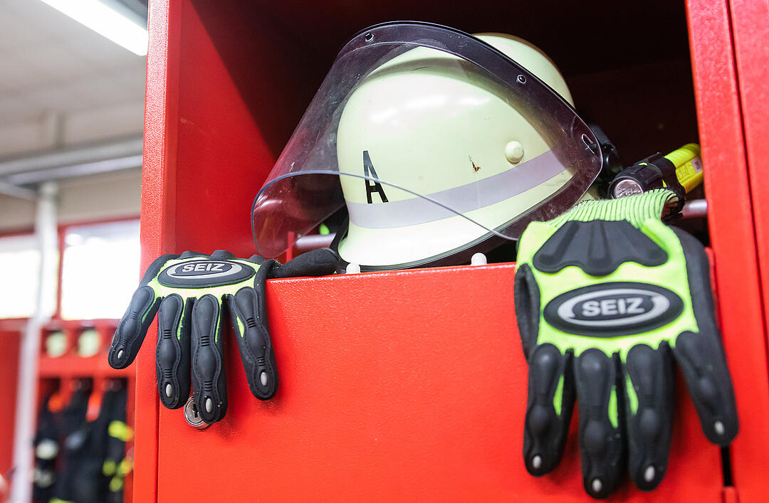 Prinzessinnen bei Feuerwehr