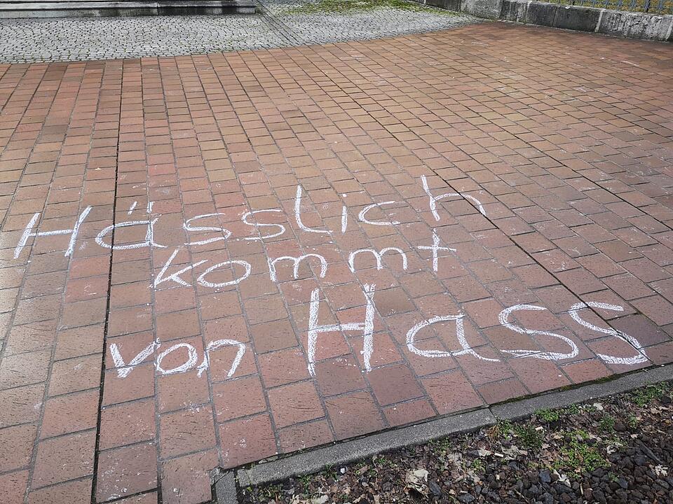 Demonstrationen in Bamberg: III. Weg und Gegendemo