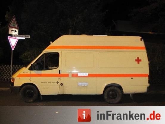 Falsches Rot-Kreuz-Fahrzeug