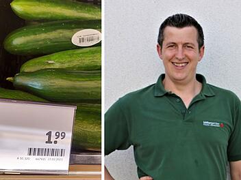 Gurken f&uuml;r 2 Euro: Fr&auml;nkischer Gem&uuml;sebauer erkl&auml;rt Hintergr&uuml;nde der hohen Preise