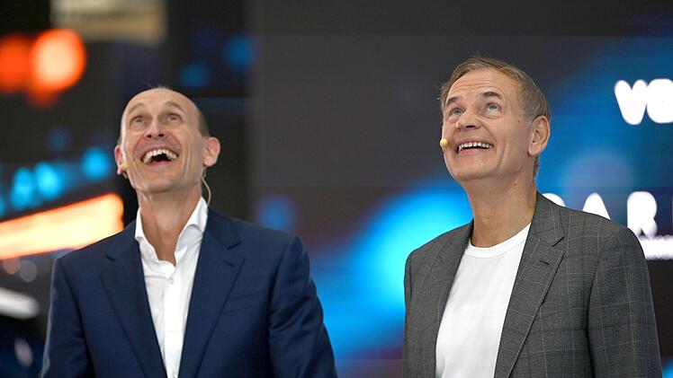 Ralf Brandstätter und Oliver Blume