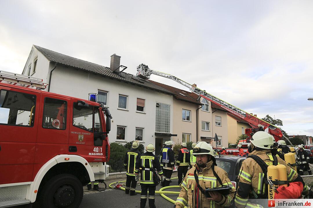 Brand in Hallstadt