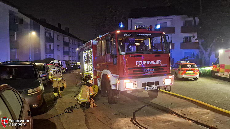 Bamberg: Kellerbrand erschwert Bewohnern die Flucht - eine Person erleidet leichte Rauchvergiftung