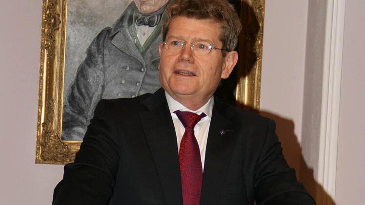 Georg Rosenthal sprach beim Handwerker-Neujahrsempfang. Foto: Sabine Weinbeer