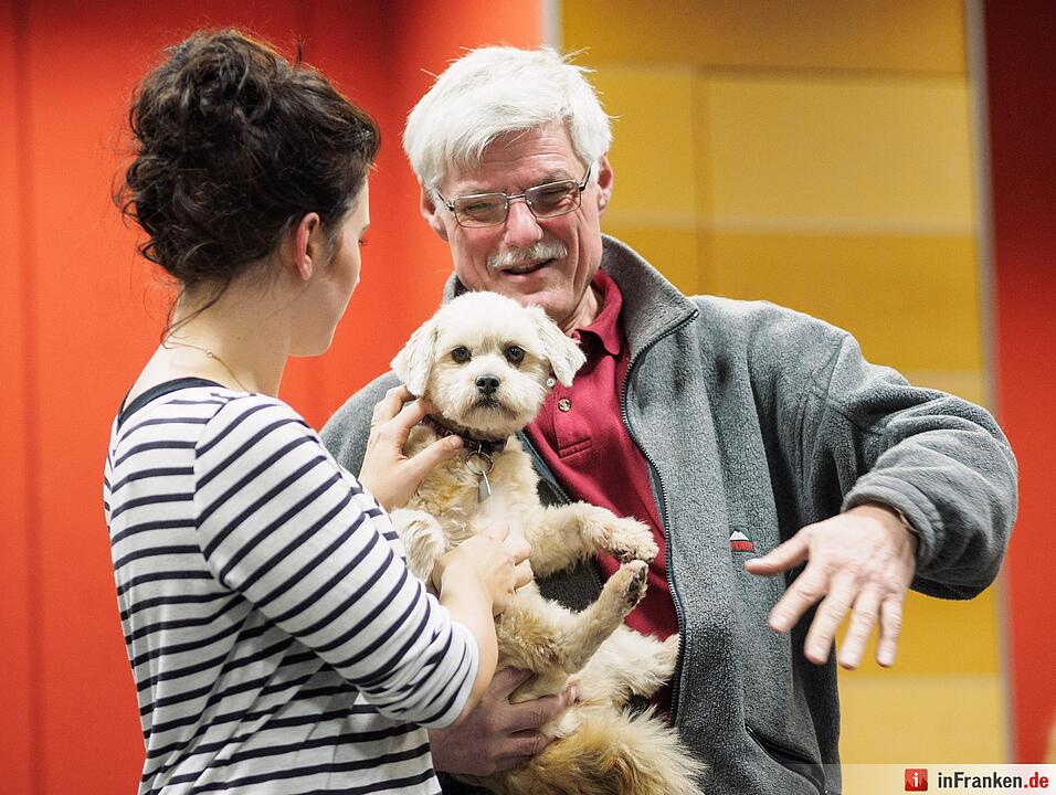 Casting für kleine Hunde am Landestheater Coburg