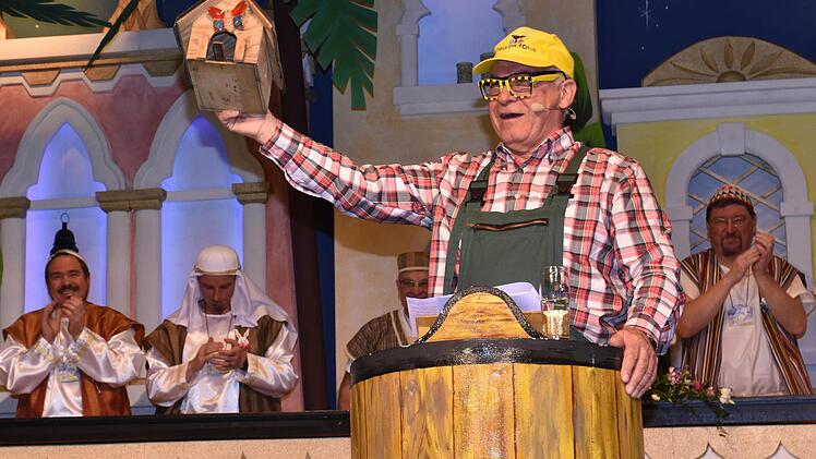 Rudi Eck in der Bütt