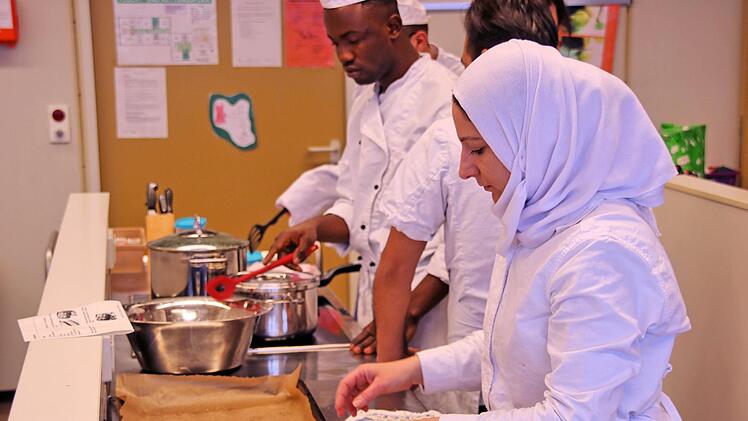 Grünkohl stand im BBZ auf dem Speisenplan.Dieter Britz
