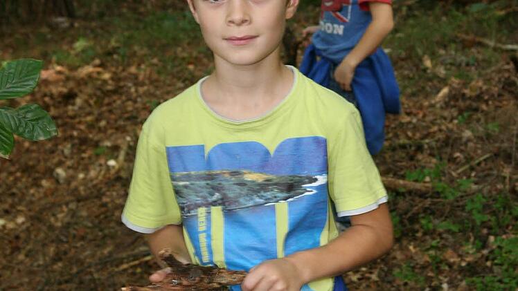 Rund um den Waldkindergarten: glückliche Kinder auf Entdeckungsreise in der Natur Foto: Werner Baier