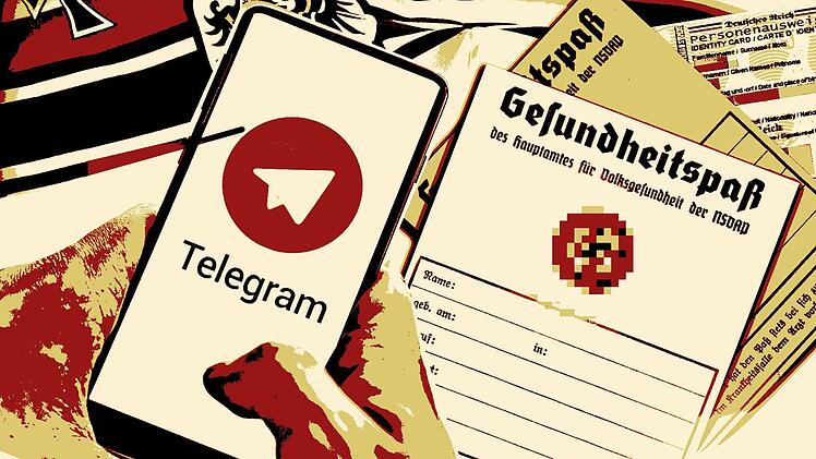 Ermordete Polizisten, Hakenkreuze - Kerstin P. musste sich wegen verschiedenen Telegram-Beitr&auml;gen vor Gericht verantworten. Das Urteil will die Staatsanwaltschaft aber nicht akzeptieren.