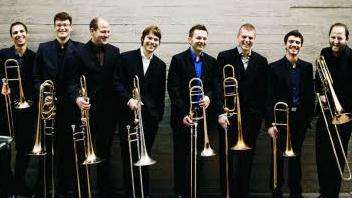 Das Posaunen-Ensemble um Angelos Kritikos tritt am 19. April in Banz auf.