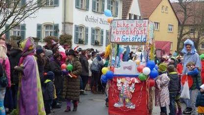 Faschingsumzug in Geisfeld Foto: Nicole Düsel