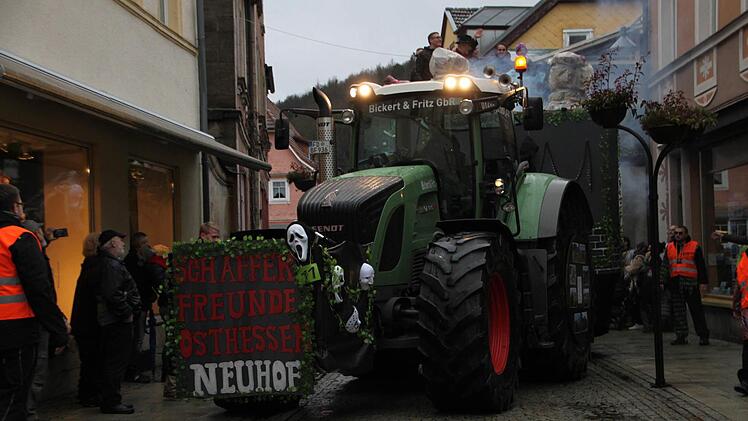 Faschingszug in Bad Brückenau 2016 Foto: Ulrike Müller