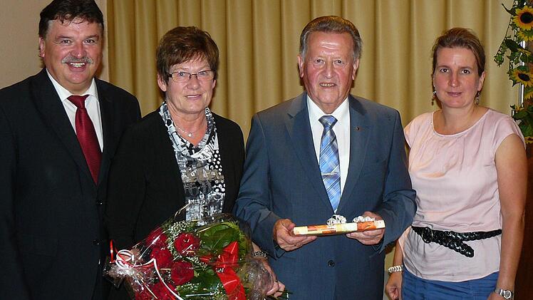 Das Ehepaar Popp beging auch seinen 44. Hochzeitstag.