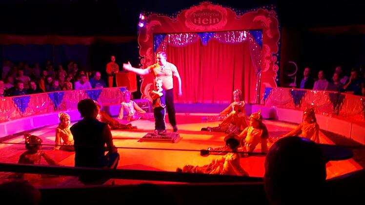 Der Zauber der Manege war bei den Auftritten in Ebensfeld während der Zirkus-Projektwoche spürbar.